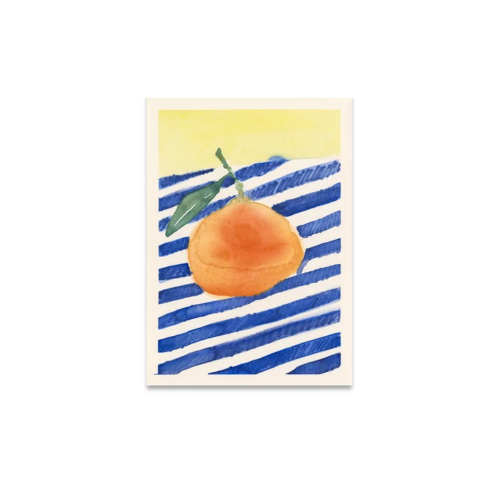 Affiche orange de Paper Collective