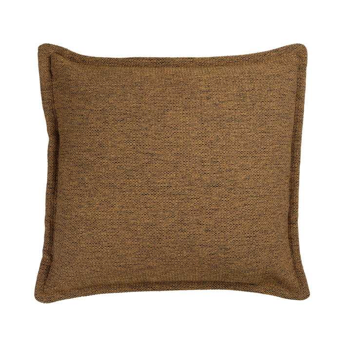 Picnic Coussin, 60 x 60 cm, light cognac de Røros Tweed