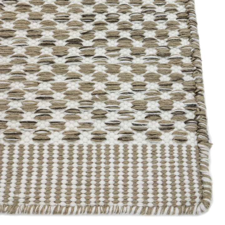 Nuuck - Glostrup Tapis, gris/blanc