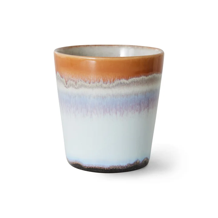 HKliving - 70's Tasse à café, 180 ml, ash