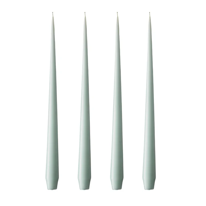 ester & erik - Bougie fouet, 32 cm, No. 67, jade stone / matt (set de 4)