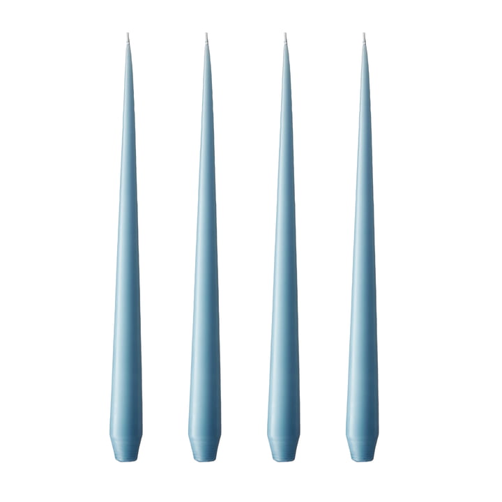 ester & erik - Bougie fouet, 32 cm, No. 37, moon blue / matt (set de 4)