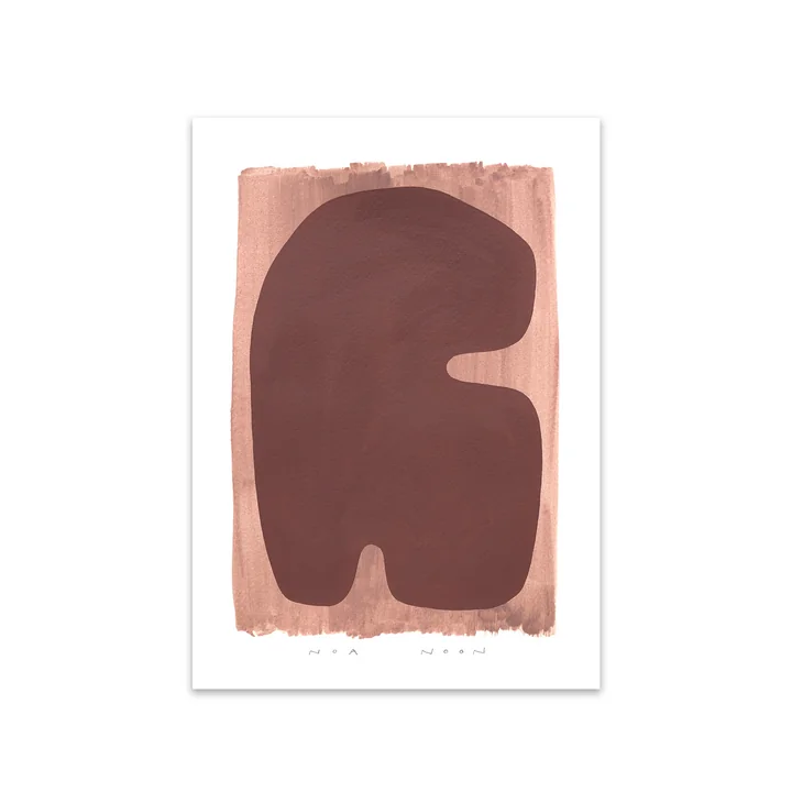 Earth Pigments de Noa Noon Gammelgaard pour The Poster Club