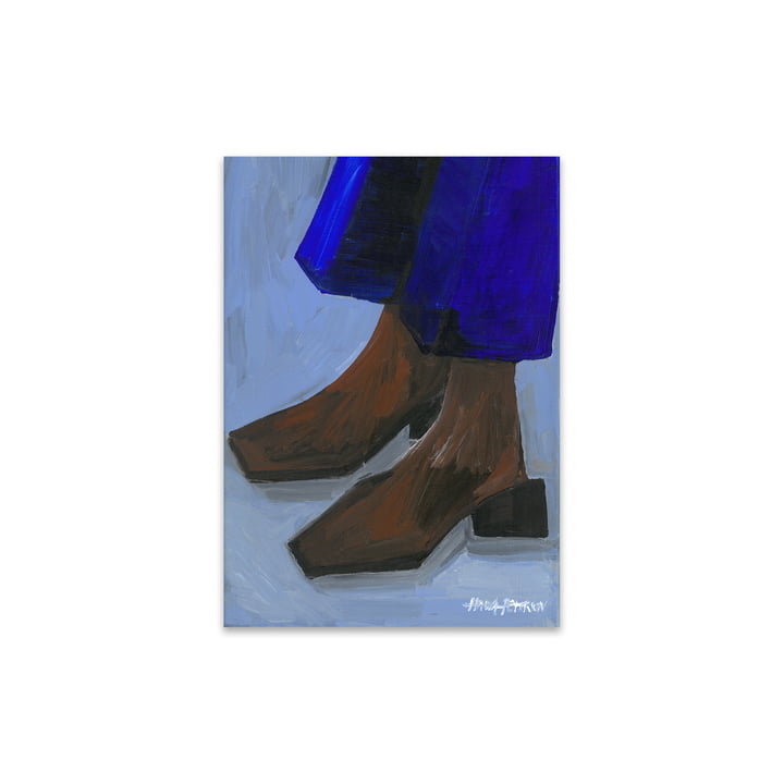 Boots and Blues par Hanna Peterson pour The Poster Club