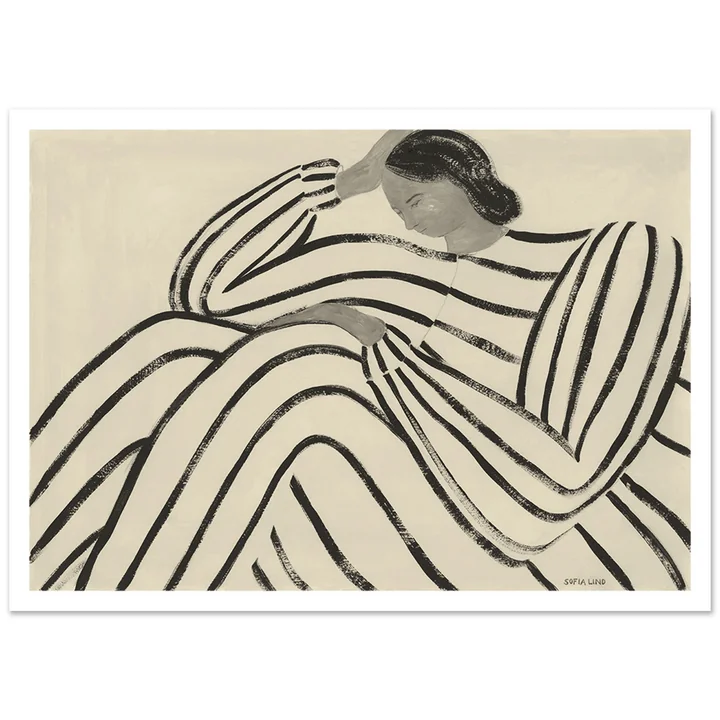 Waiting de Sofia Lind pour The Poster Club