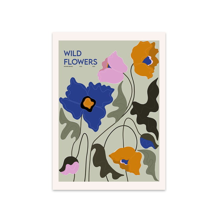 Wild Flowers par Frankie Penwill pour The Poster Club