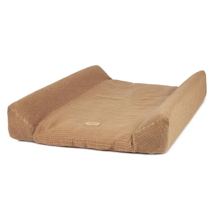 Zen Matelas à langer avec housse, Wabi Sabi, 50 x 70 cm, sesame de Nobodinoz