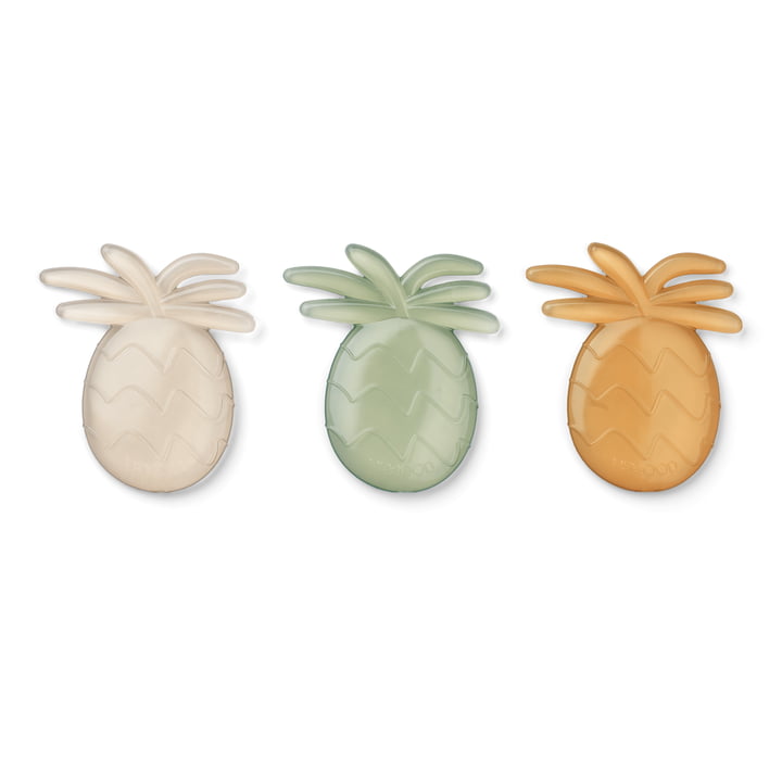 Kayden Piles réfrigérantes réutilisables, Ananas, yellow mellow mix (lot de 3) de LIEWOOD