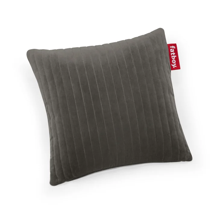 Fatboy - Hotspot Quadro coussin chauffant, velours, 45 x 45 cm, taupe