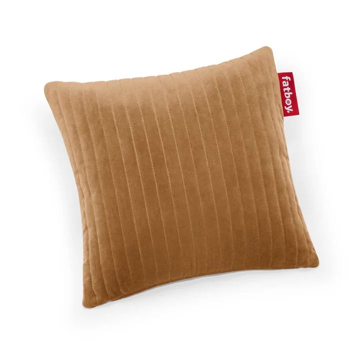 Fatboy - Hotspot Quadro coussin chauffant, velours, 45 x 45 cm, almond