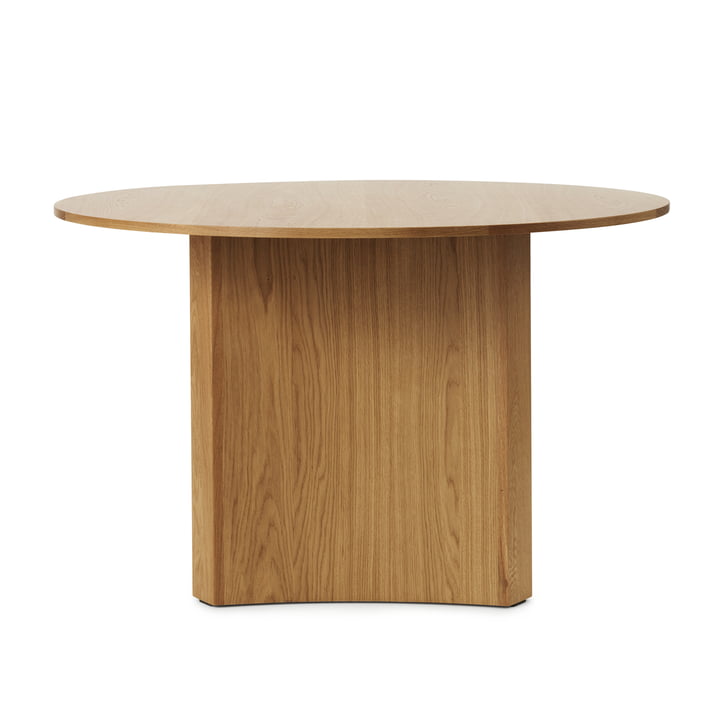 Bue Table de salle à manger Ø 120 x H 75 cm, chêne de Normann Copenhagen