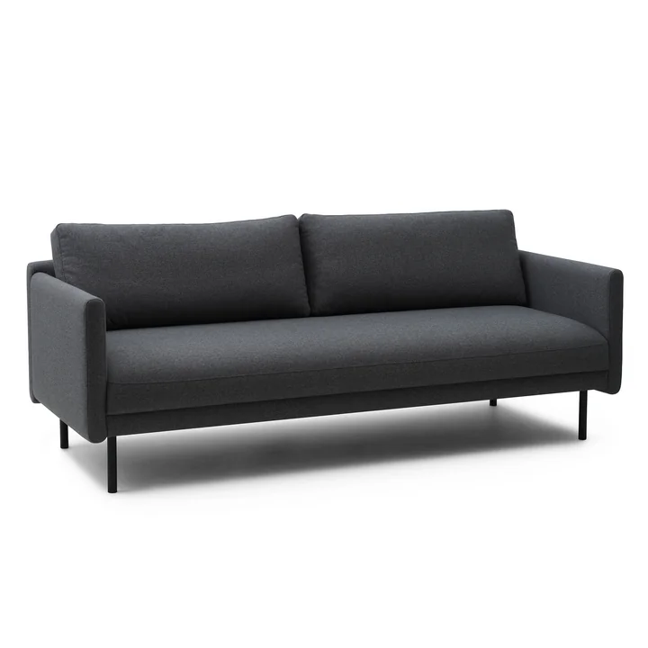 Rar Canapé 3 places, noir / Re-Born dark grey de Normann Copenhagen