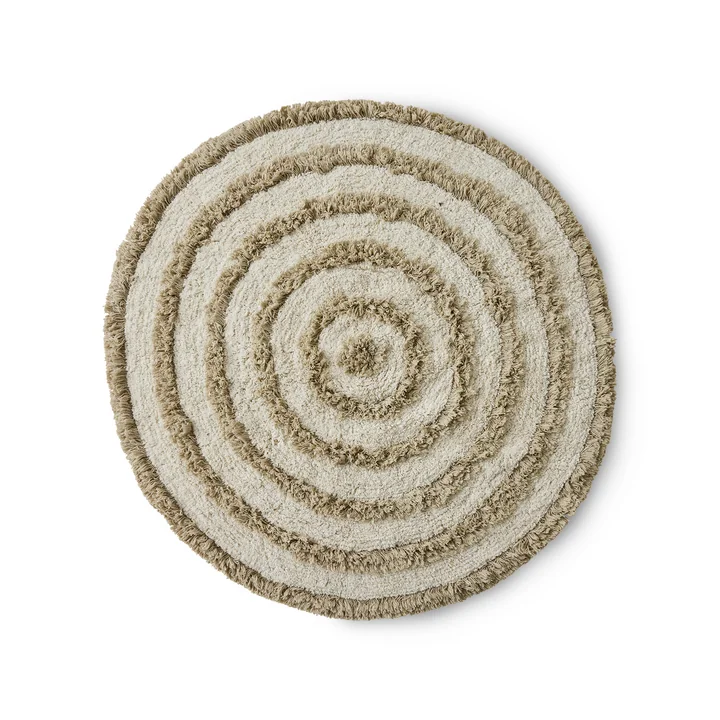 tapis de bain rond de HKliving