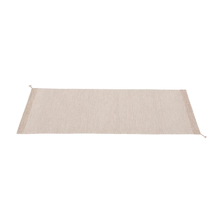 Muuto - Ply tapis de sol, 80 x 200 cm, rose clair