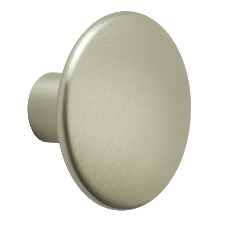 Muuto - Crochet mural " The Dots Metal " single large, vert clair