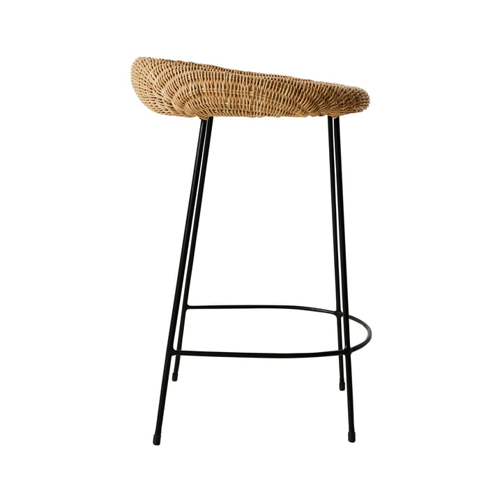 HKliving - Wicker Chaise de bar, rotin