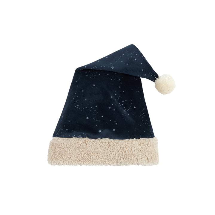 Bonnet de Noël pour enfants en velours de Nobodinoz