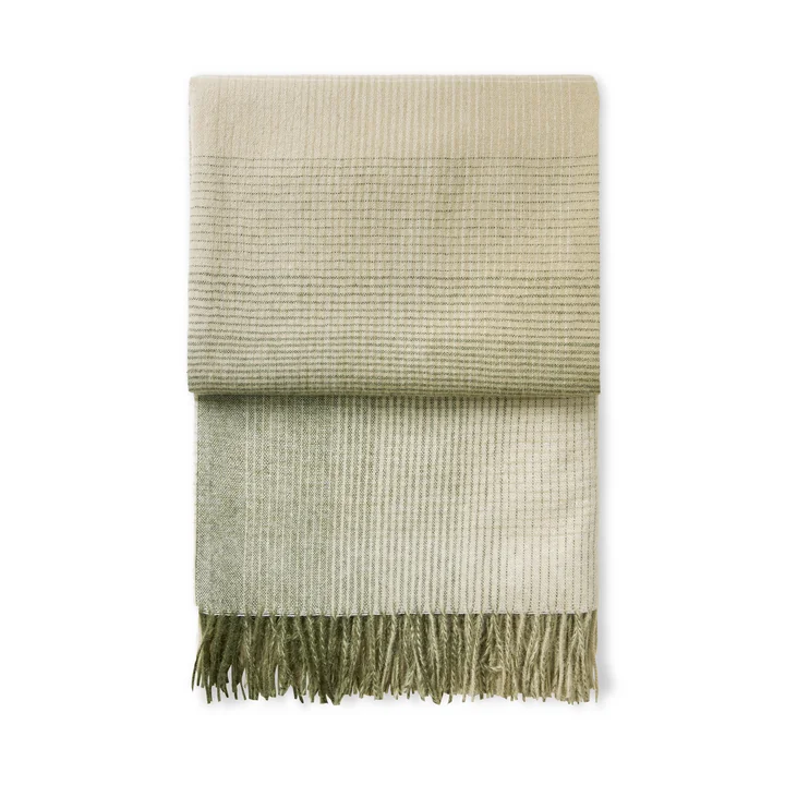 Elvang - Horizon Couverture, 130 x 200 cm, vert bouteille