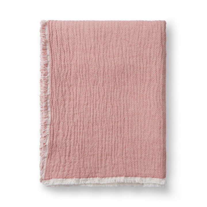 Elvang - Thyme Couverture, 130 x 180 cm, rose