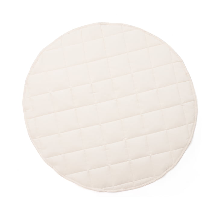 Tapis de jeu, rond, Ø 100 cm, blanc cassé de Kids Concept