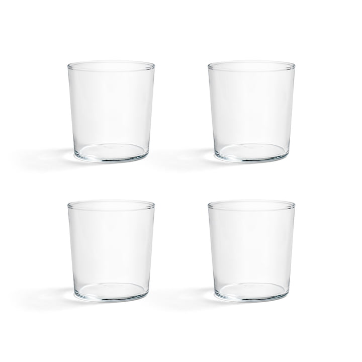 Hay - Glass medium, transparent (set de 4)