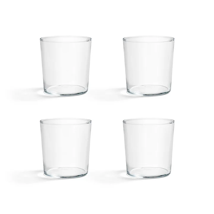 HAY - Glass medium, transparent (set de 4)