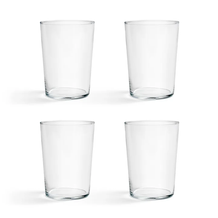 HAY - Glass Large, transparent (set de 4)