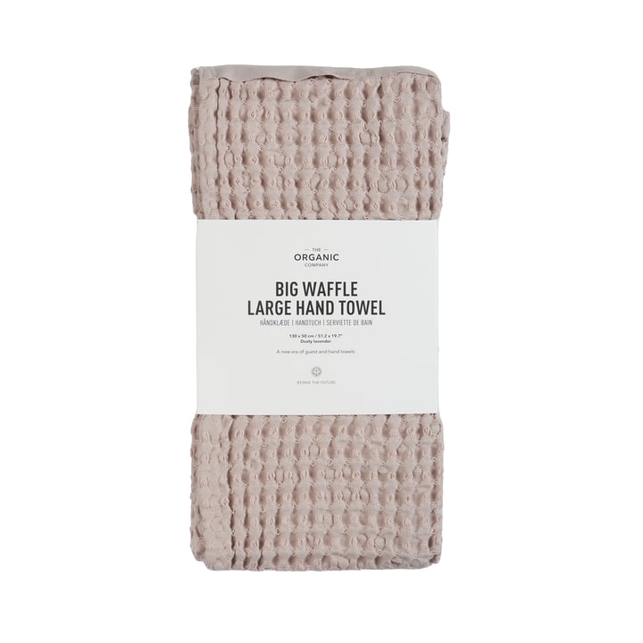 Big Waffle Linge de douche de The Organic Company