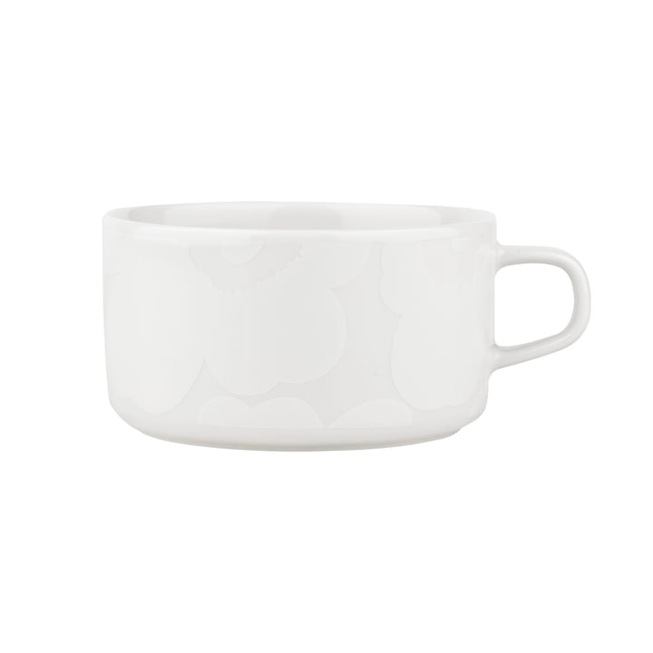 Oiva Unikko Tasse à thé, 250 ml, blanc de Marimekko