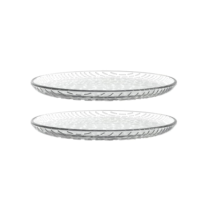 Syksy Assiette, Ø 17 cm, transparente (set de 2) de Marimekko