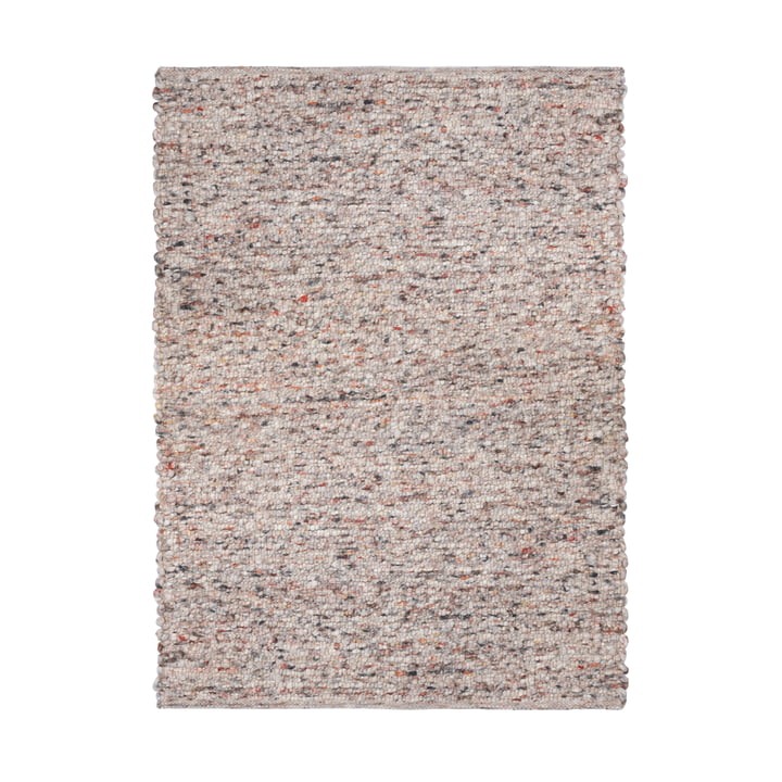 Studio Zondag - Grand tapis de laine Schemer, 170 x 230, rouge