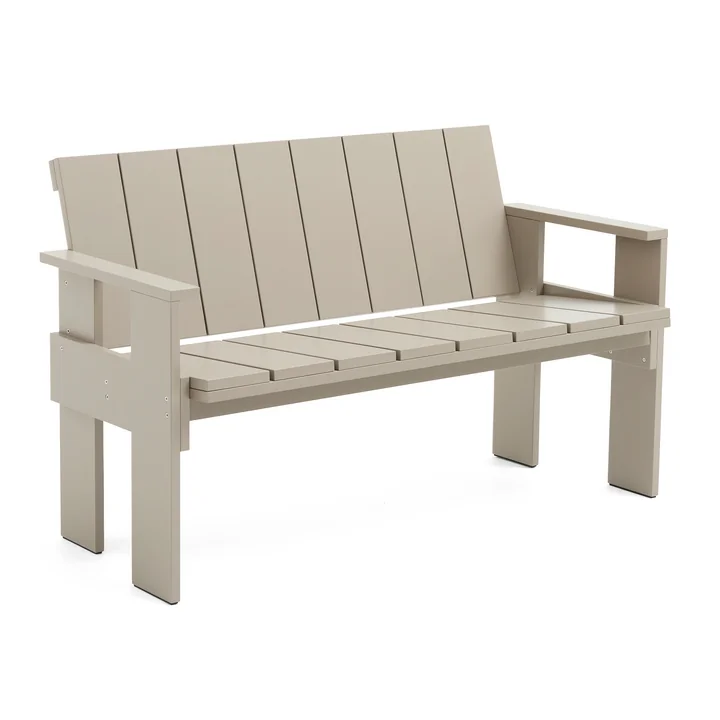 Crate Dining Bench, london fog de HAY