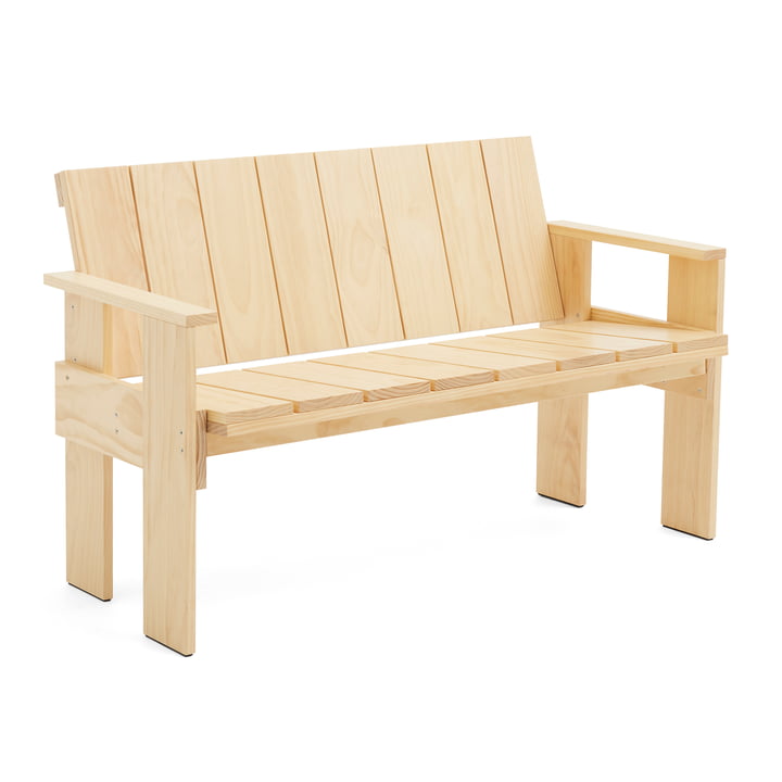 Crate Dining Bench, pine de Hay