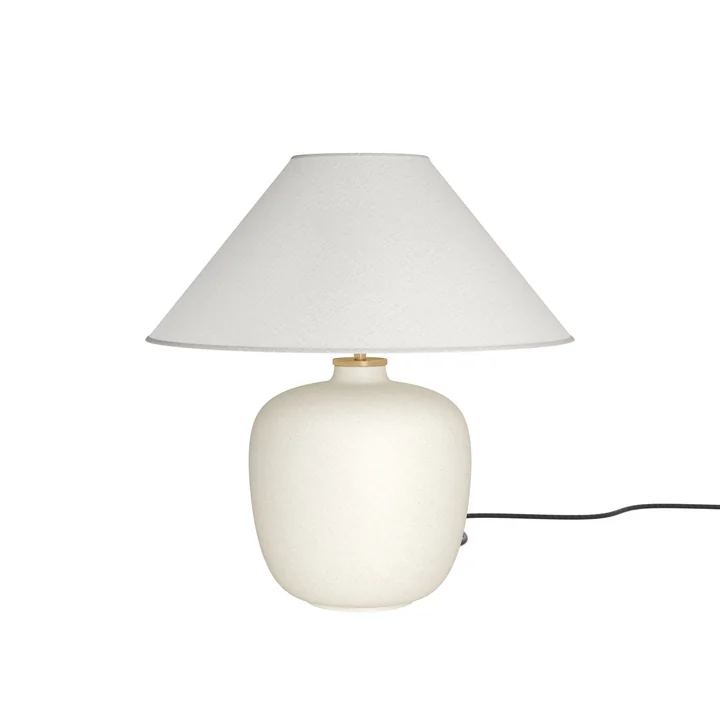 Audo - Torso Lampe de table H 37 cm, sand / off white