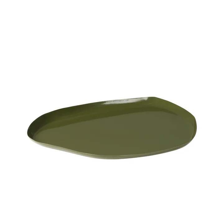 Mie Plateau de service, 27 x 34 cm, grape leaf green de Broste Copenhagen