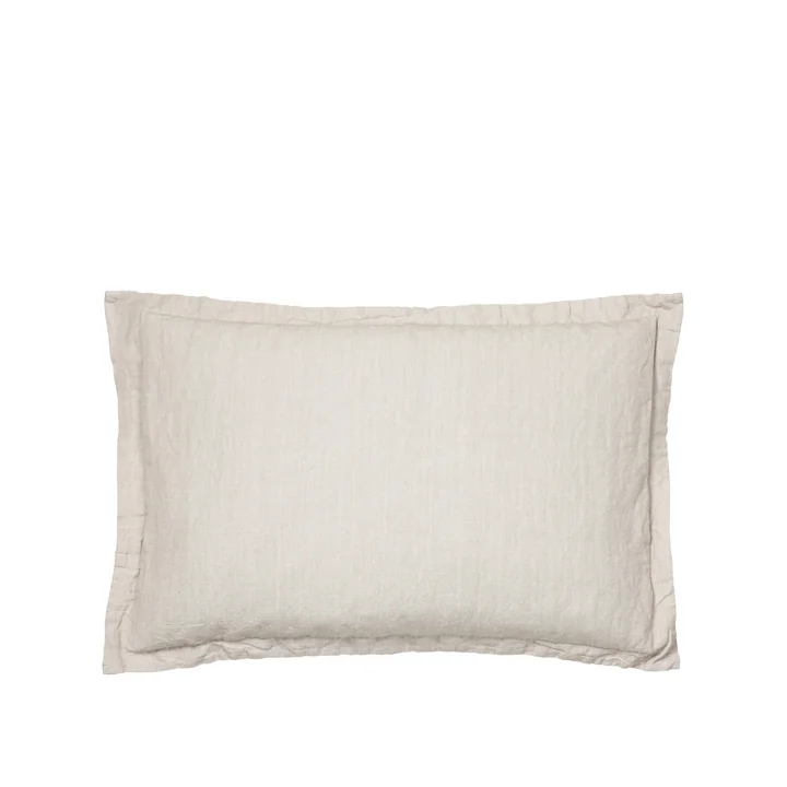 Linn Taie d'oreiller, 40 x 60 cm, dove grey de Broste Copenhagen