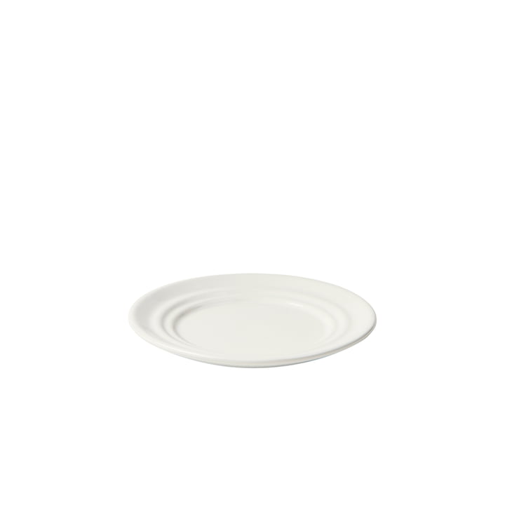 Stevns Assiette, Ø 12,5 cm, blanc chaux de Broste Copenhagen