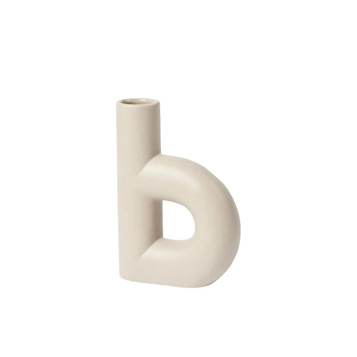 Hector Vase, b, dove grey de Broste Copenhagen