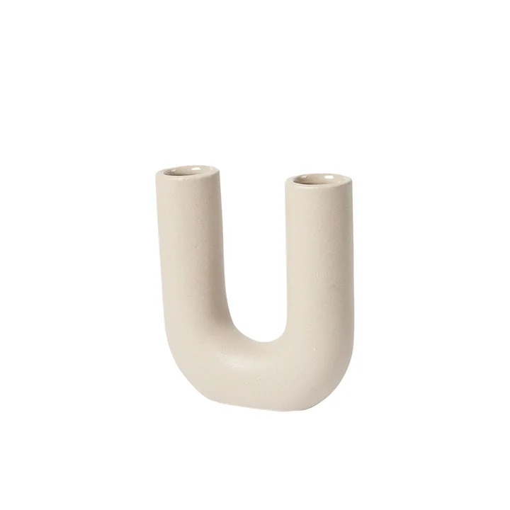 Hector Vase, u, dove grey de Broste Copenhagen