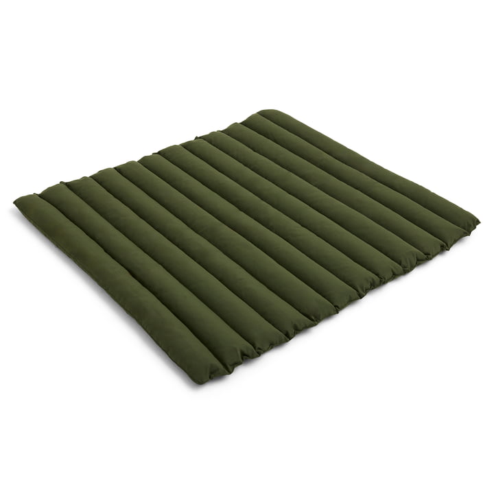 Palissade Soft Quilted Cushion, pour canapé lounge, olive de Hay