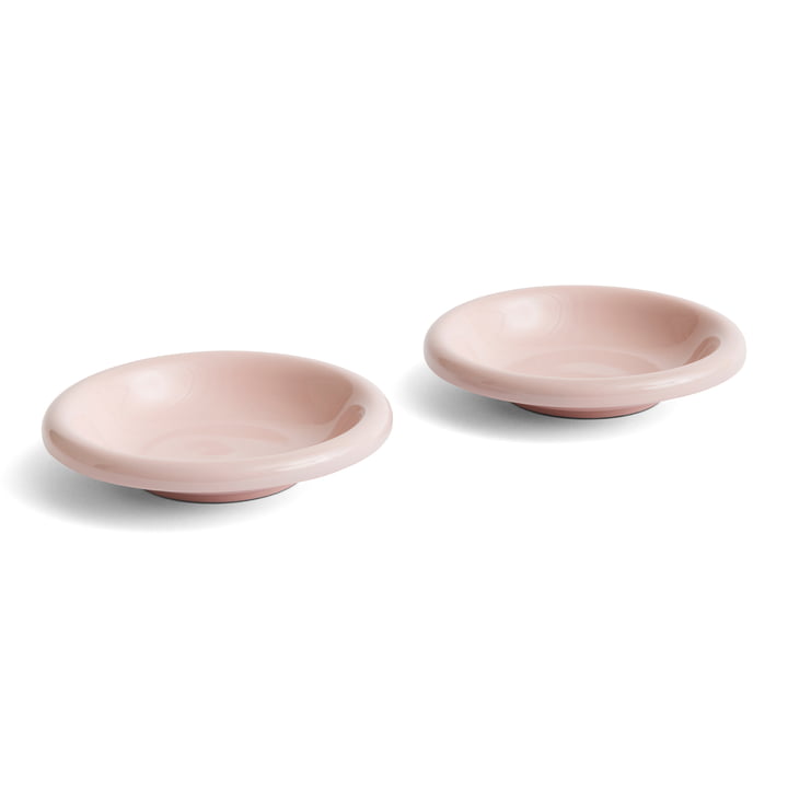 Barro Coupe Ø 20 cm, rose (set de 2) de Hay