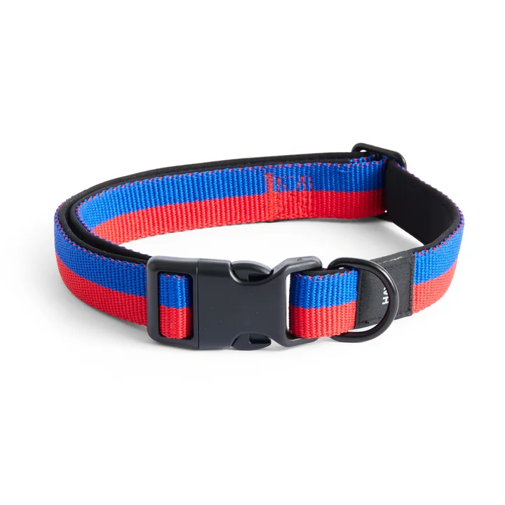 HAY - Dogs Collier de chien, M/L rouge / bleu