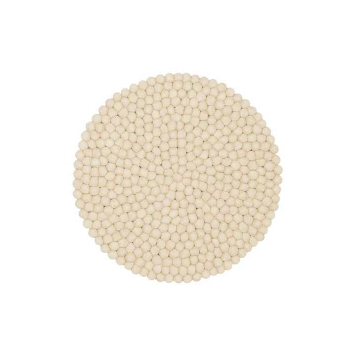 myfelt - Levi coussin d'assise Ø 36 cm, beige