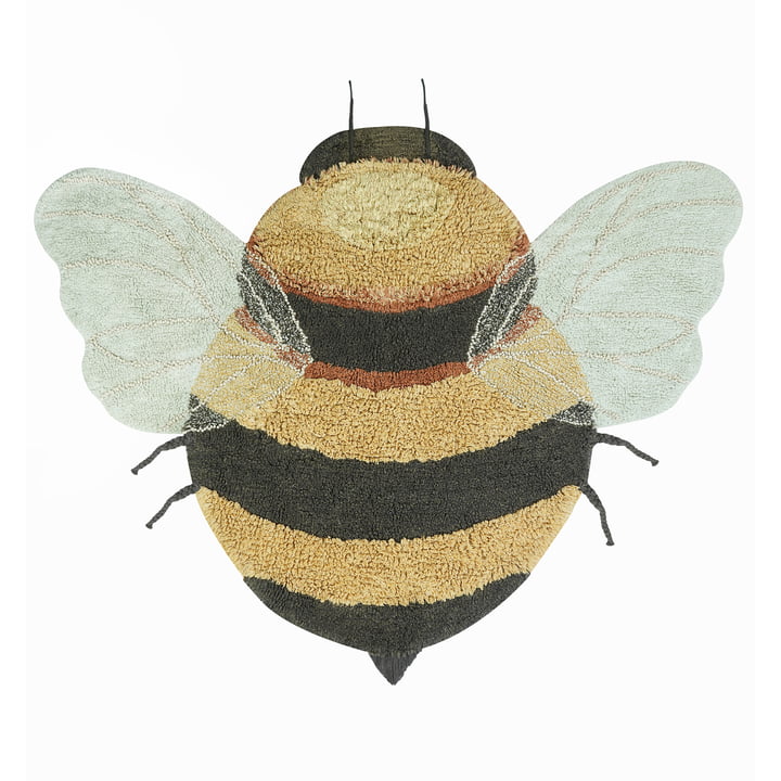 Bee tapis lavable de Lorena Canals