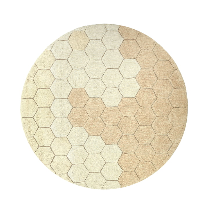 Honeycomb tapis lavable de Lorena Canals