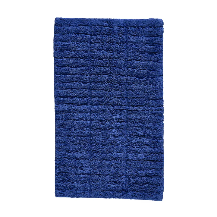 Tiles Tapis de bain, 80 x 50 cm, indigo blue de Zone Denmark