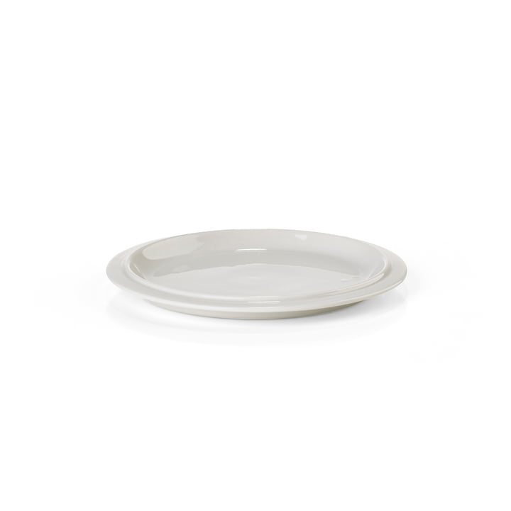 Eau Assiette, 12 cm, blanc cassé de Zone Denmark