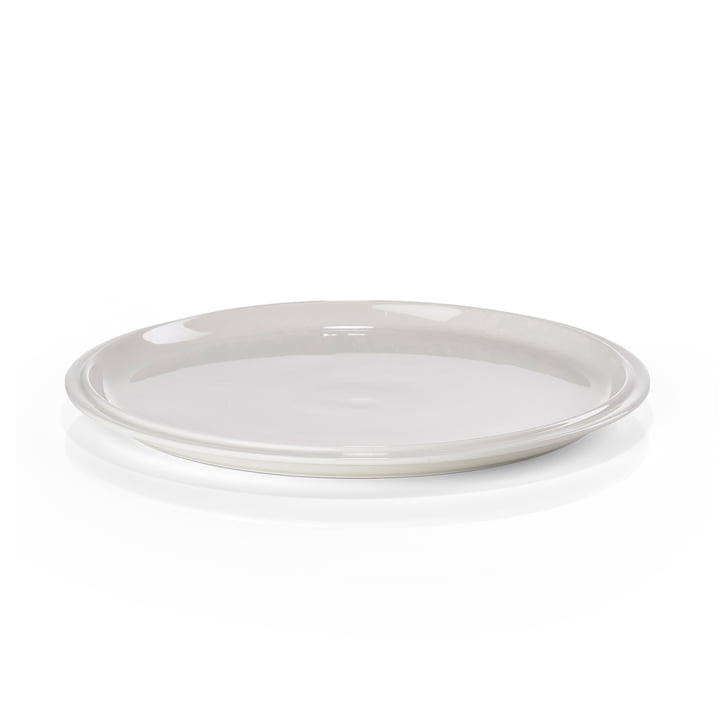 Eau Assiette, 24 cm, blanc cassé de Zone Denmark