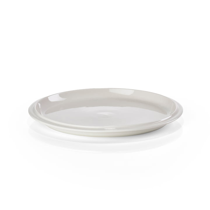 Eau Assiette, 20 cm, blanc cassé de Zone Denmark