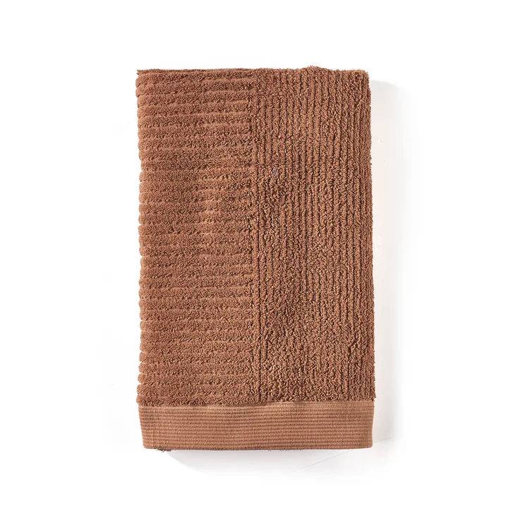 Zone Denamrk - Classic Serviette de bain, 50 x 100 cm, terracotta